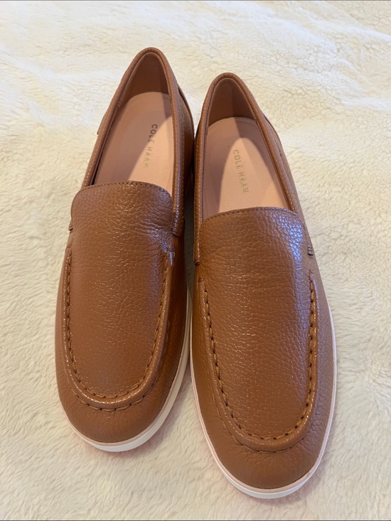 Cole Haan Shoes - NWT Cole Haan Nantucket 2.0 Venetian Loafers 9B Pecan Grain Leather